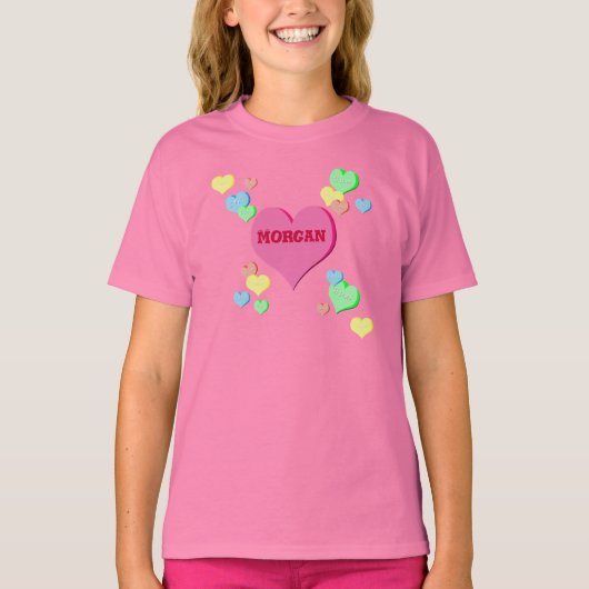 私の小さなバレンタイン Tシャツ (正面)