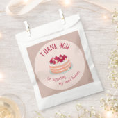 私の小さなビジネスを応援してくれてありがとう フェイバーバッグ (クリップ留めされた状態)