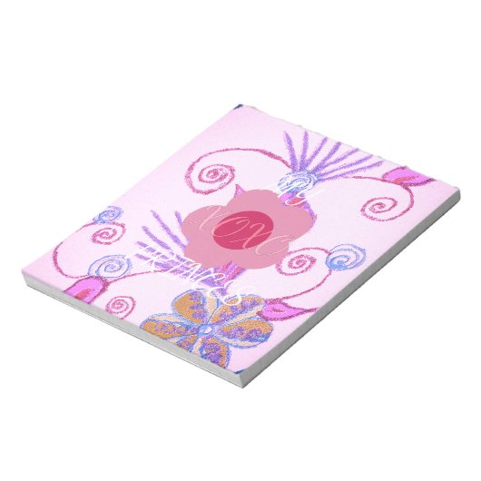 私の小さなプリンセス私はあなたを愛XOXO ノートパッド (回転)