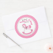 私の小さなポニーステッカー1 ラウンドシール (封筒)