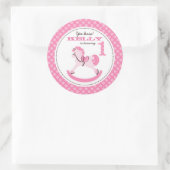 私の小さなポニーステッカー1 ラウンドシール (バッグ)