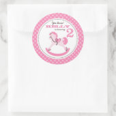 私の小さなポニーステッカー2 ラウンドシール (バッグ)