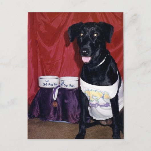 私の小さなランナー、マギー ポストカード (正面)