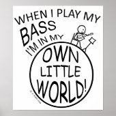 私の小さな世界のベースで ポスター (正面)