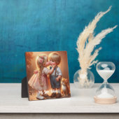 私の小さな世界：夢とアドベントのためのイーゼルプラーク フォトプラーク (インサイチュ)