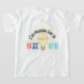 私の小さな光Tシャツ Tシャツ (レイダウン裏面)