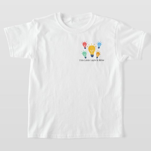 私の小さな光Tシャツ Tシャツ (レイダウン)
