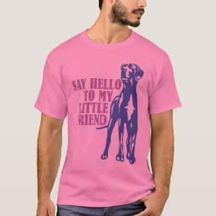 私の小さな友達に挨拶しよう Tシャツ
