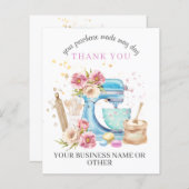 私の小さな名刺をサポートしてくれてありがとう (正面/裏面)