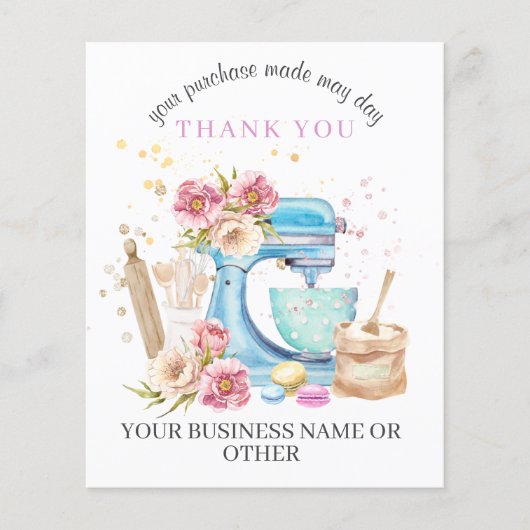 私の小さな名刺をサポートしてくれてありがとう (正面)