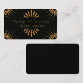 私の小さな名刺をサポートしてくれてありがとう 名刺 (正面/裏面)