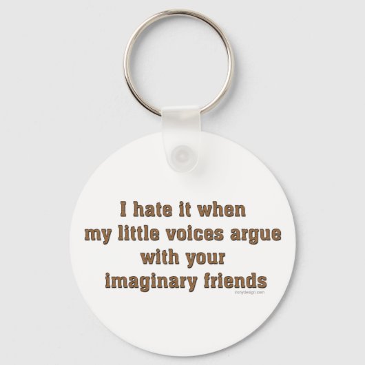 私の小さな声 キーホルダー (正面)