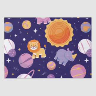 私の小さな星は一つの誕生日テーマを回す 薄葉紙