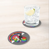 私の小さな死神 ラウンドペーパーコースター (インサイチュ)