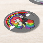 私の小さな死神 ラウンドペーパーコースター (アングル)