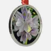 私の小さな水の庭の植物 メタルオーナメント (右)