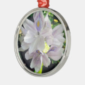 私の小さな水の庭の植物 メタルオーナメント (左)