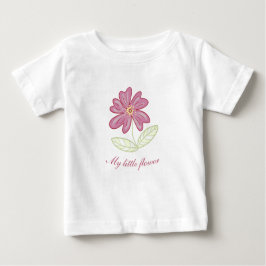 私の小さな花はプリムローズ ベビーTシャツ