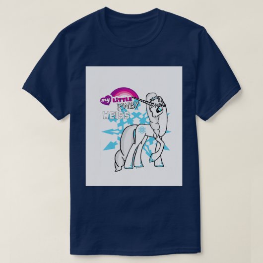 私の小さなRwby Pony Weiss Graphic Tシャツ (デザイン正面)