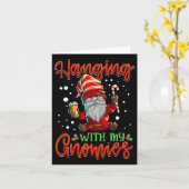 私の小人たちと過ごすクリスマス 女性用Tシャツ3枚セット カード (黄色い花)