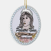 私の小児ナース セラミックオーナメント (右)