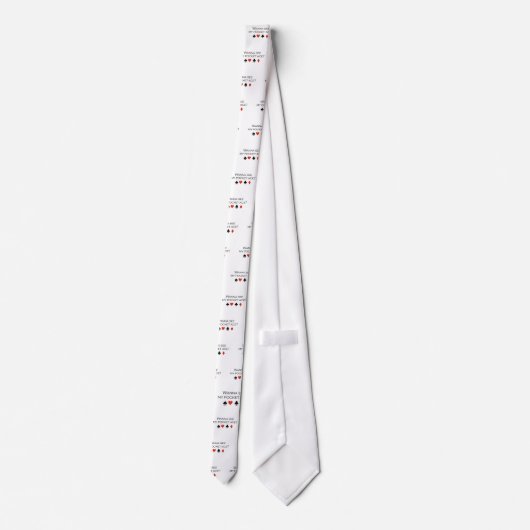 私の小型のエースのTシャツを見たいと思って下さい ネクタイ (裏面)