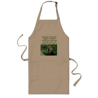 私の小屋のエプロン ロングエプロン