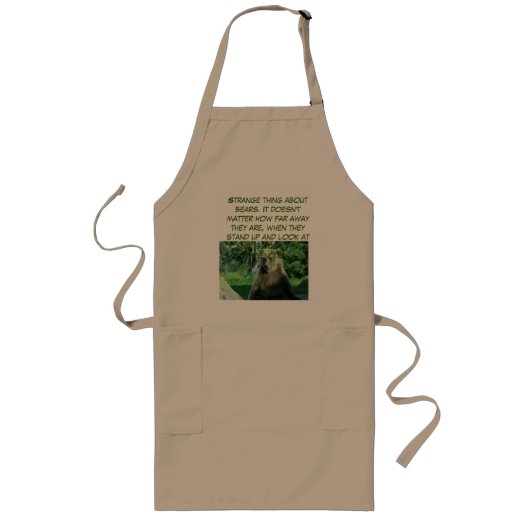 私の小屋のエプロン ロングエプロン (正面)