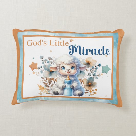 私の小羊 アクセントクッション (裏面)