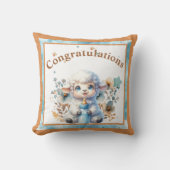 私の小羊 クッション (正面)