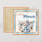 私の小羊 サンキューカード (正面/裏面)