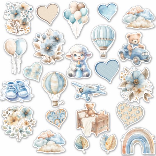 私の小羊 シール (正面)