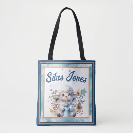 私の小羊 トートバッグ (正面)