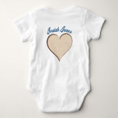 私の小羊 ベビーボディスーツ (裏面)