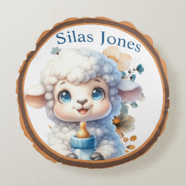 私の小羊 ラウンドクッション