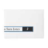 私の小羊 ラップアラウンド宛名ラベル (正面)