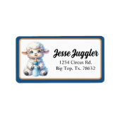 私の小羊 ラベル (正面)