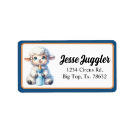 私の小羊 ラベル