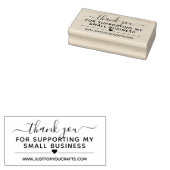 私の小規模企業のウェブサイトをサポートしてくれてありがとう ラバースタンプ (押印)