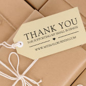 私の小規模企業をサポートしてくれてありがとうミニマル ラバースタンプ