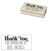 私の小規模企業をサポートしてくれてありがとう ラバースタンプ (押印)