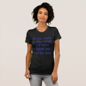 私の小説にあったら Tシャツ (正面フル)