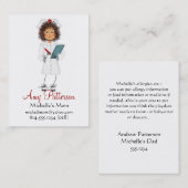 私の少し未来のナースのお母さんカード コーリングカード (正面/裏面)