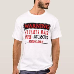 私の屁は人々に意識不明のワイシャツをします Tシャツ