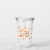 私の居心地の良い少女の時代に アクリルタンブラー (裏面)