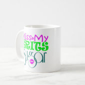 私の屑に接吻して下さい コーヒーマグカップ (正面左)