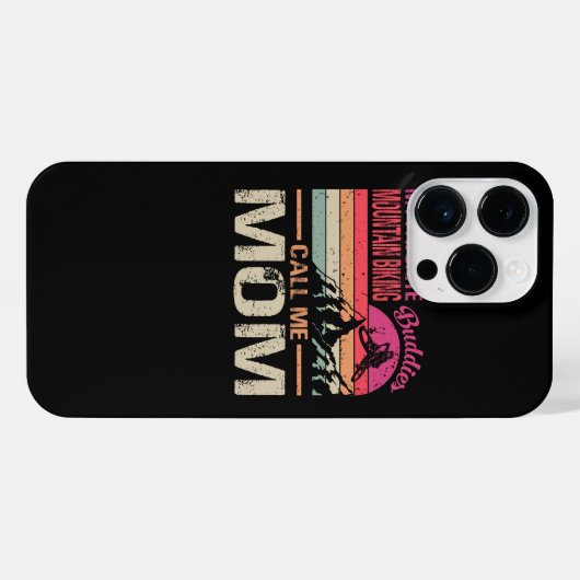 私の山お気に入りののサイクリング仲間は私をママViと呼ぶ iPhoneケース (裏面横)