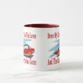 私の山羊を堤防まで追い、堤防は消えた マグカップ (中央)