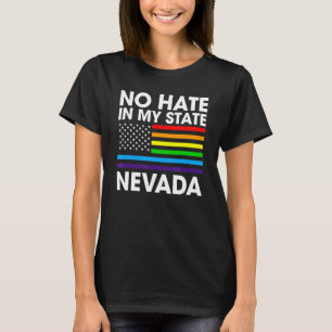 私の州LgbtネバダプライドNvゲイLesbi Tシャツ