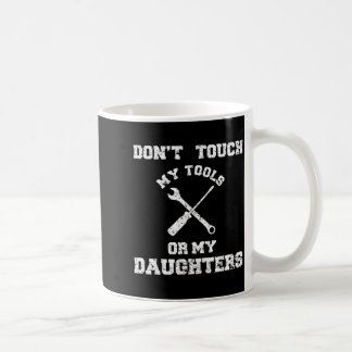 私の工具と娘に手を触れるなTシャツ 父の日ギフト コーヒーマグカップ